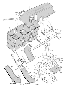 Part Location Diagram of 054758E701 Murray DISCONTINUED